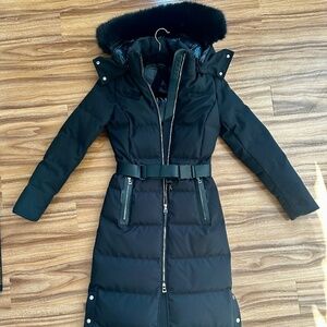 RUDSAK - Izabella Long Quilted Winter Coat - XS - Black